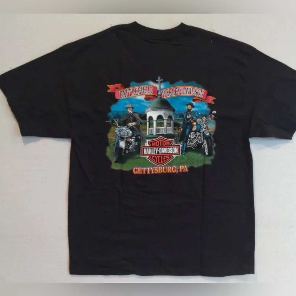 Battlefield Harley-Davidson T-Shirt 2008 on tag Black Men's.